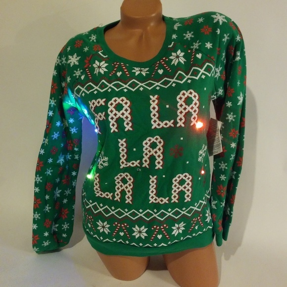 Light Up Christmas Sweater - Picture 7 of 8